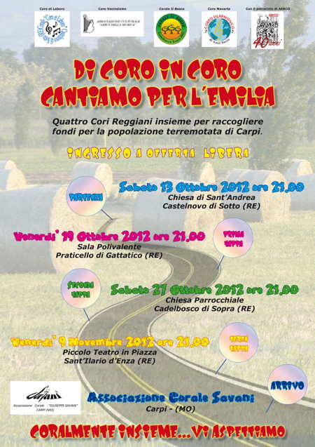 locandina Di coro in coro